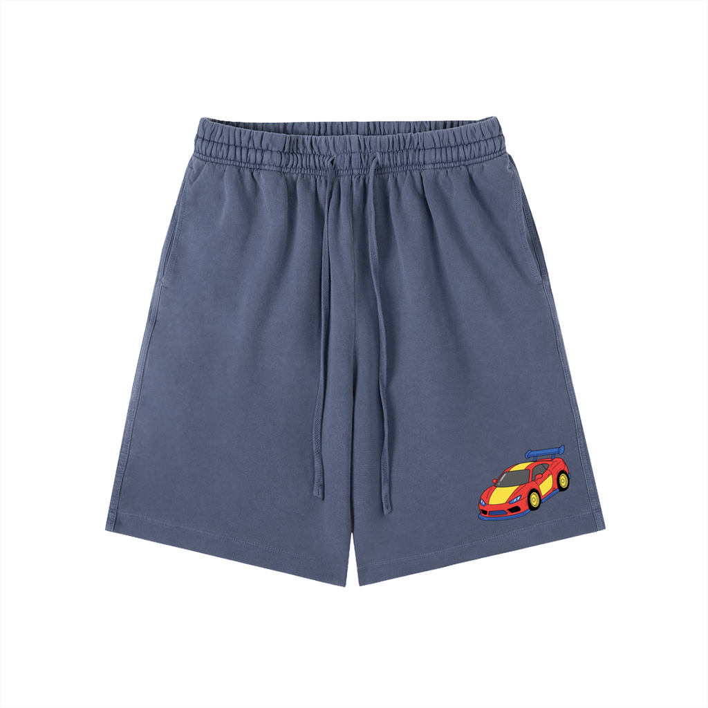 Vintage Wash Cotton Shorts