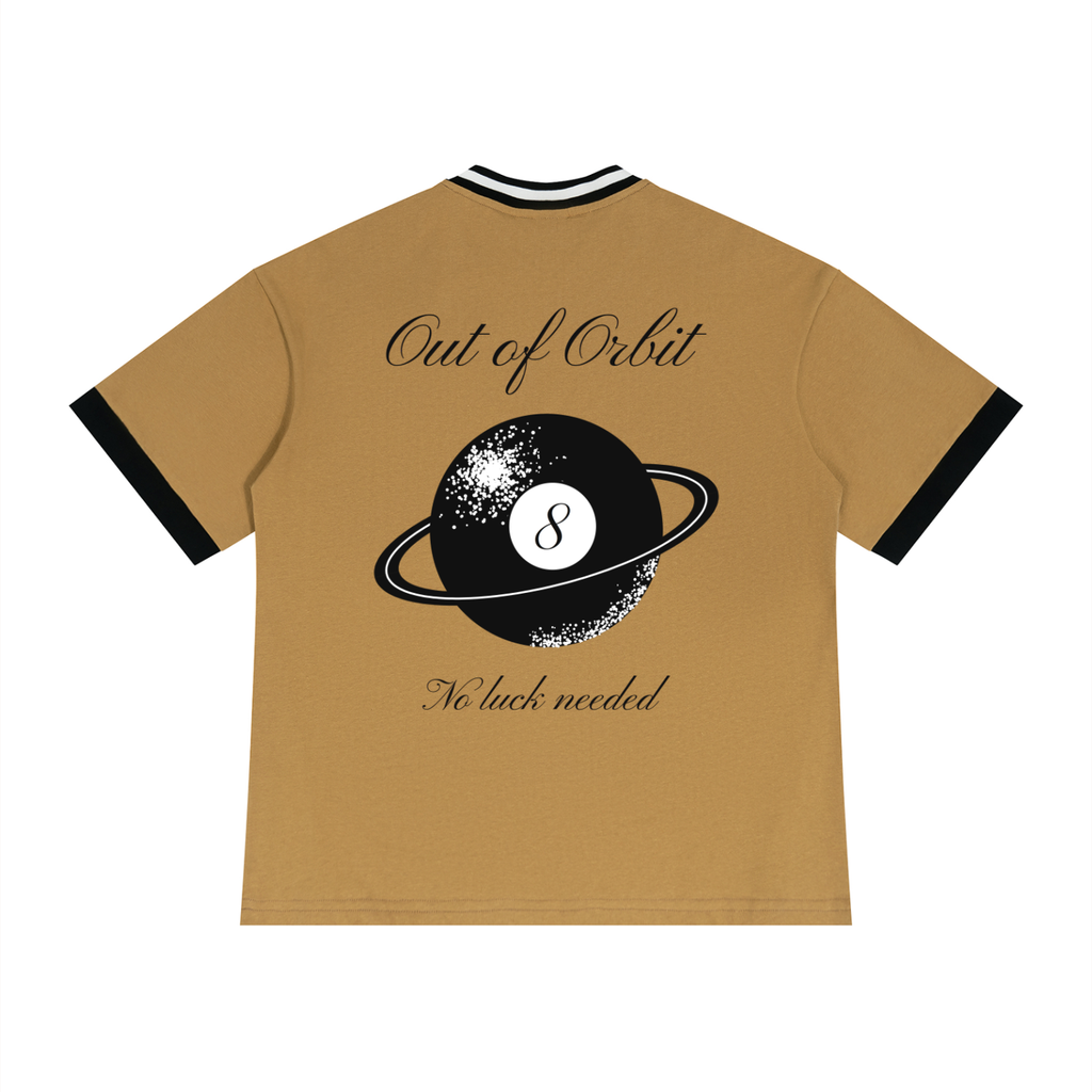 Unisex Color Block V-Neck T-Shirt