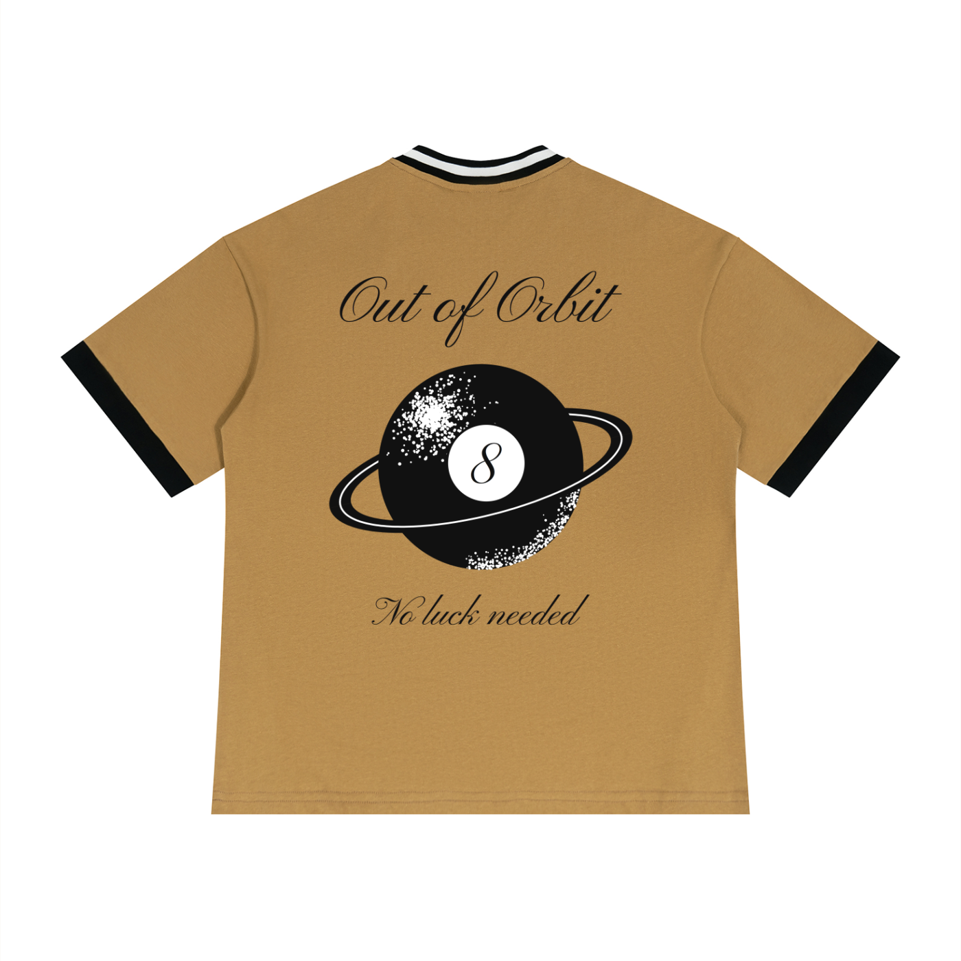 Unisex Color Block V-Neck T-Shirt