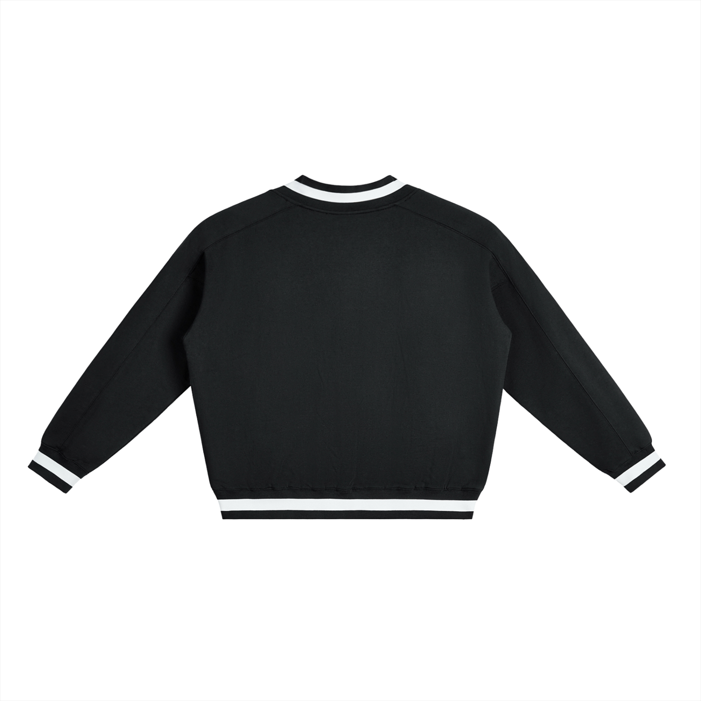 Striped Boxy Sweatshirt