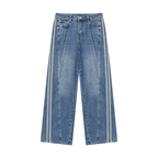 Wide Leg Denim Jeans