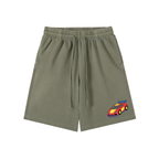Vintage Wash Cotton Shorts