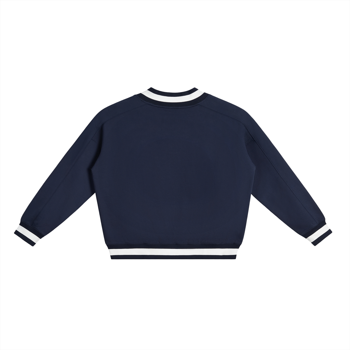 Striped Boxy Sweatshirt