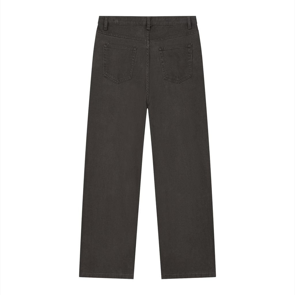Vintage Wash Straight Jeans