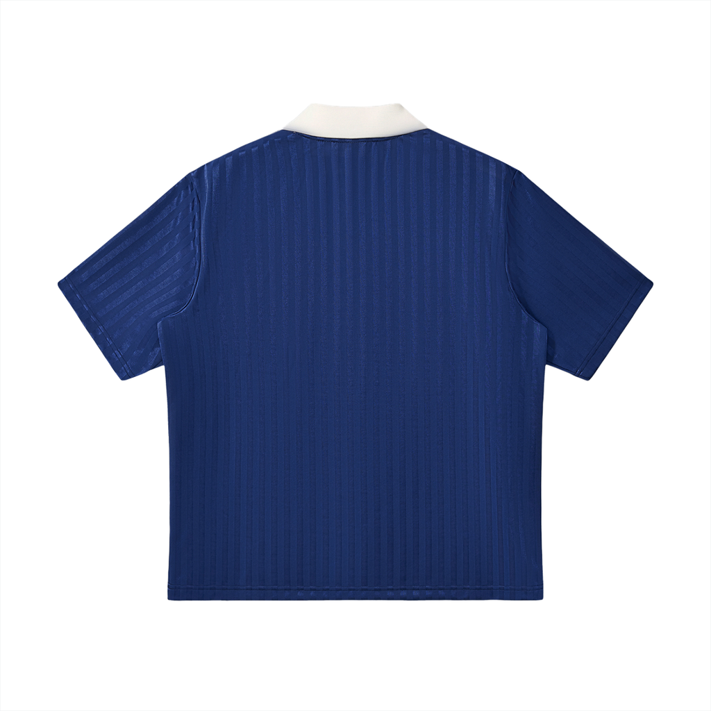 Midnight Ten Striped Soccer Jersey